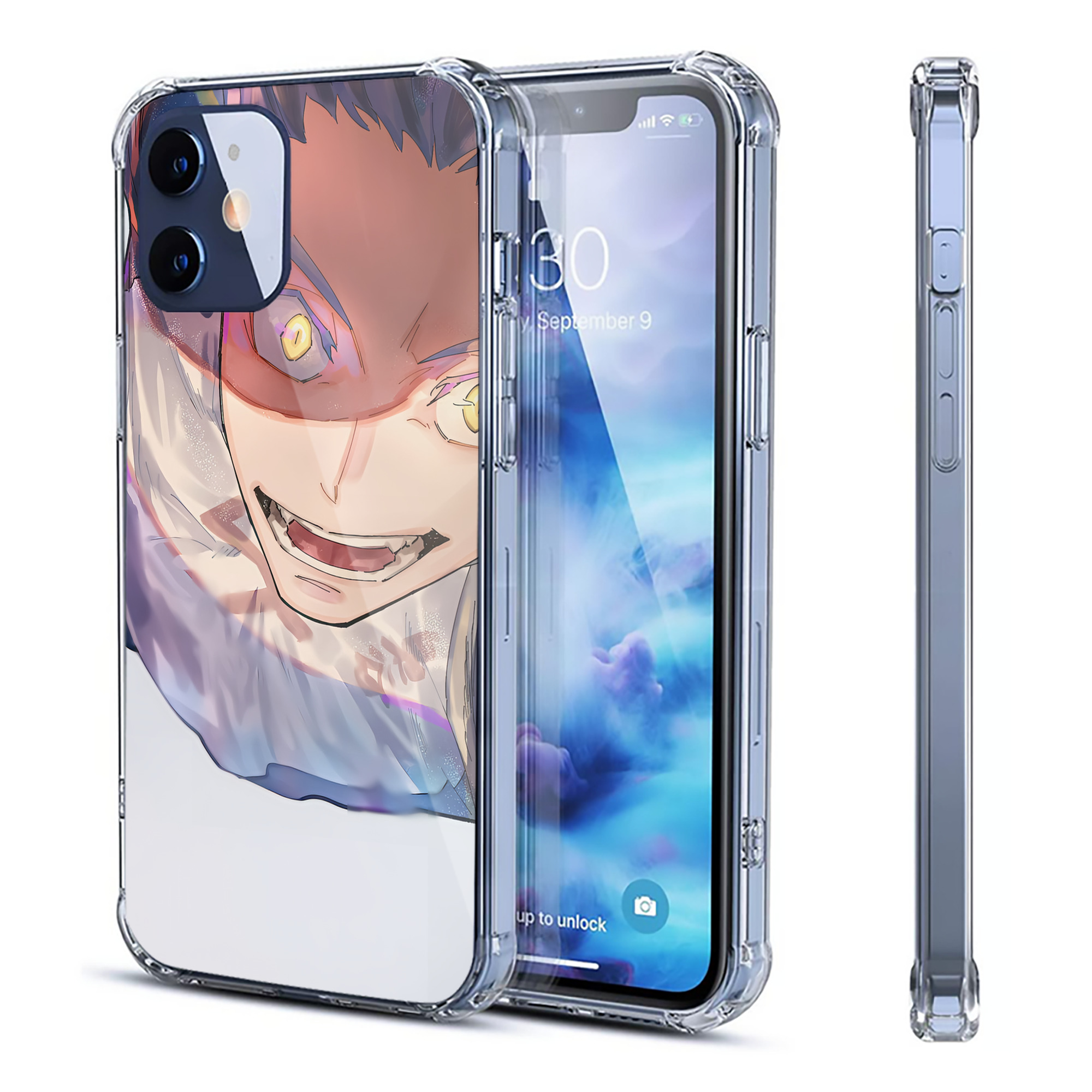 （画像用） ハイキュー!! Haikyu!! 【iPhone 12シリーズ対応】透明スマホケース（クリアソフトケース）